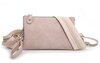 Ook-Leuk crossbody/ schoudertasje New York new - Licht Taupe