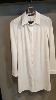 Triple Nine - Lange blouse off white