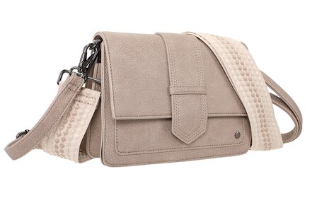 Ook-Leuk schoudertasje Rione - taupe