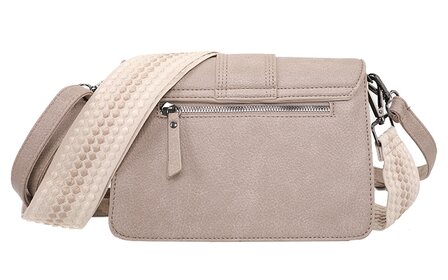 Ook-Leuk schoudertasje Rione - taupe