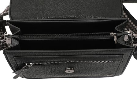 Ook-Leuk schoudertasje Rione - black