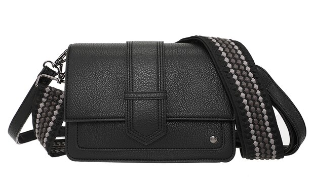 Ook-Leuk schoudertasje Rione - black
