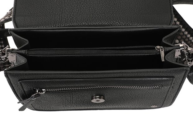 Ook-Leuk schoudertasje Rione - black