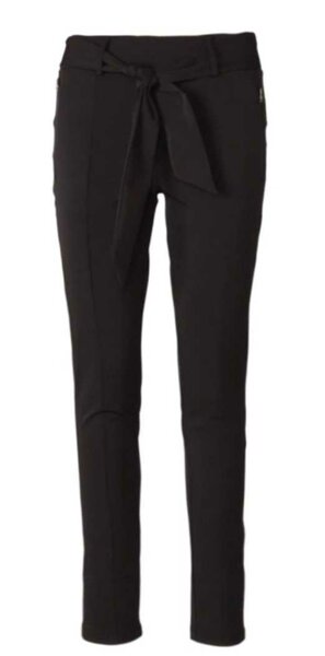 Zoso 234 Veronica Travel pant with zipper - black