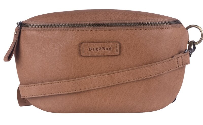 Bag2Bag crossbody / schoudertas Verona - Camel