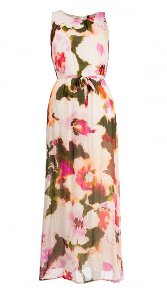 NED Jurk Ecda SL - Colored Flower Explostion - Viscose