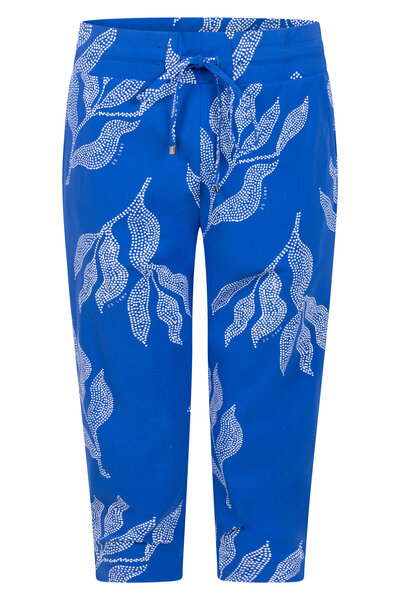 Zoso 253 Bianca capri broek  - cobalt