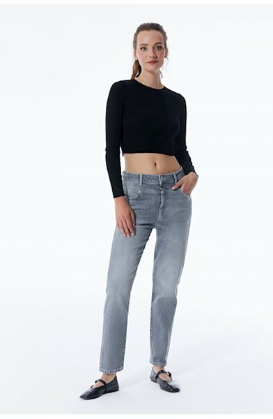 COJ boyfriend jeans Victoria Grey Vintage (lengte 