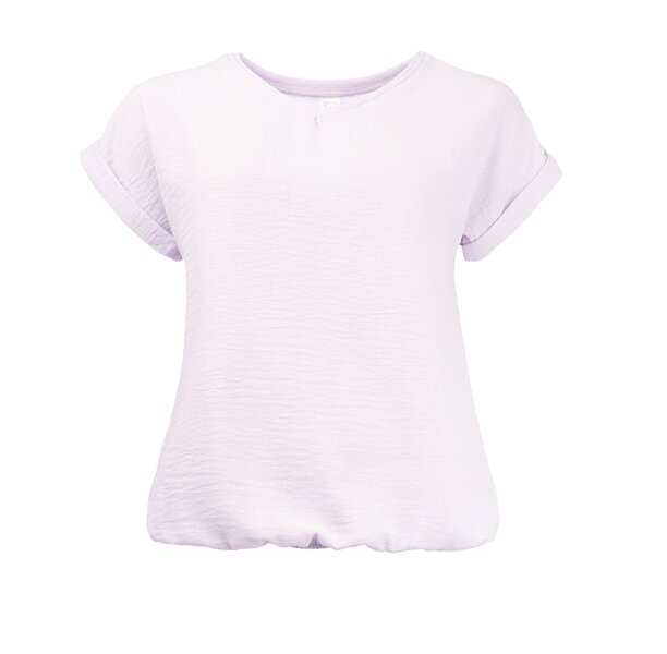 NED top Nox SPW SS Washed Crincle Woven - Lilac (25S4-U287-03)