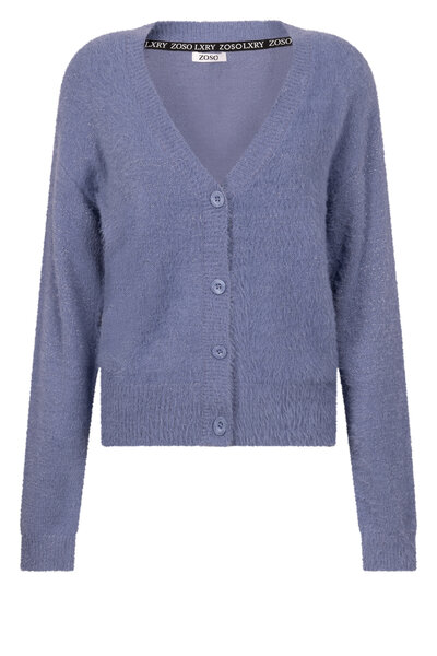 Zoso 254 Patty Knitted Cardigan - Blue