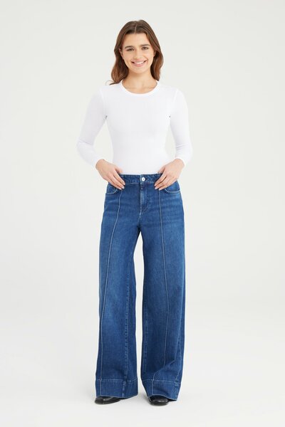 COJ Layla dark blue jeans (lengte 32)