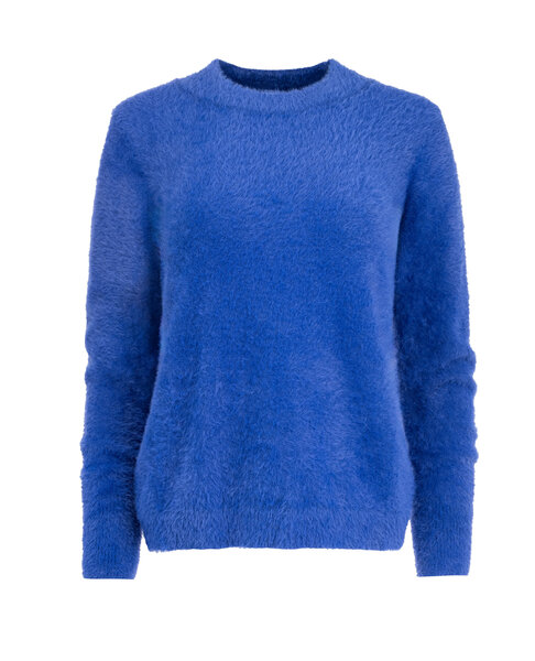 ED Fresa LS-RMJ Furry Knit  - Medival Blue