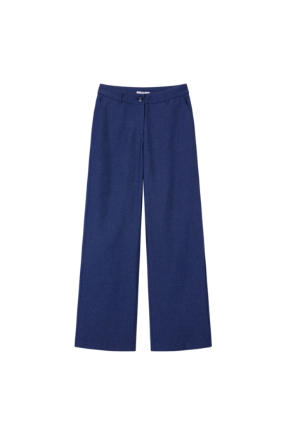 Vila Joy broek Isadora L-37-L middle blue