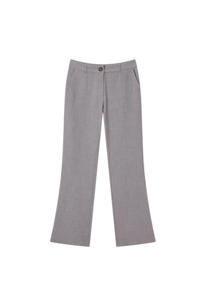 Vila Joy broek Eglantine L-37-D grey