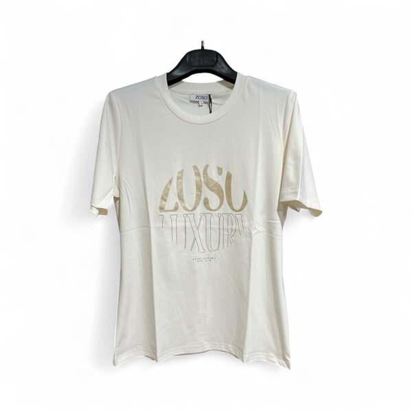 Zoso 255 Selma Travel Top - off white