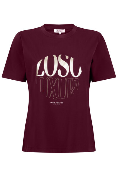 Zoso 255 Selma Travel Top - bordeaux