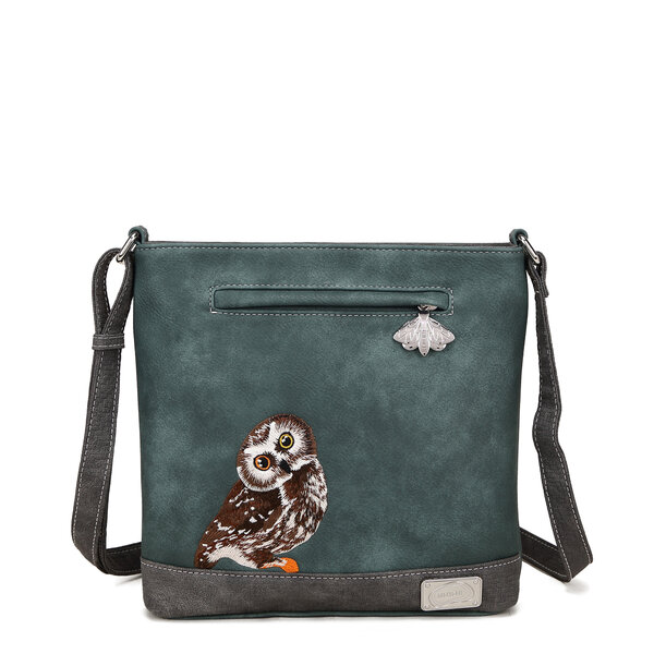 Hi-di-Hi  APP24 Appetizer Cross-body bag dark blue dark grey