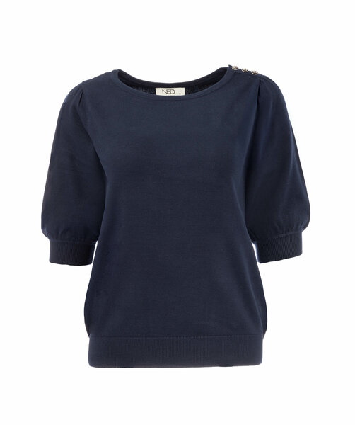 NED Shirt Dhalia - Marine 