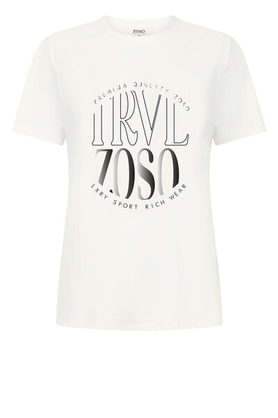 Zoso 261 Selma Travel T Shirt - Kit (offwhite-beige)