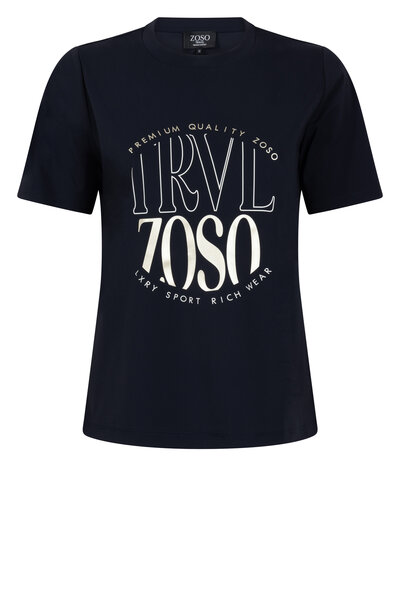 Zoso 261 Selma Travel T Shirt - nacht blauw