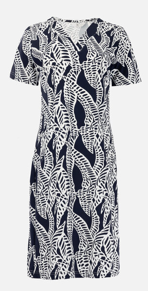 NED Dress Simo-C 1/2 SS Rebel Rhythm Traveler - Marine