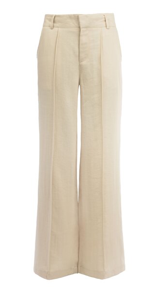 NED Pilazzo broek Twill Linnenlook Beige Day 