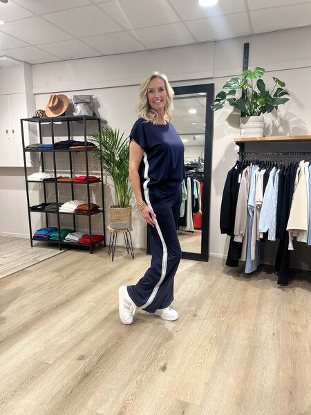 NED Top Ilja Travel Punty - Blauw