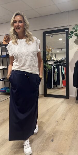 NED Mailies rok Travel Punty Peacot blauw 