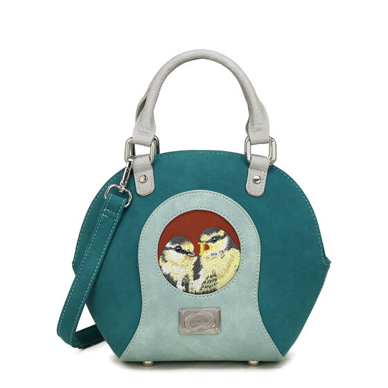 Hi-di-Hi Best Friends Forever Tas Petrol Lichtblauw BFF02