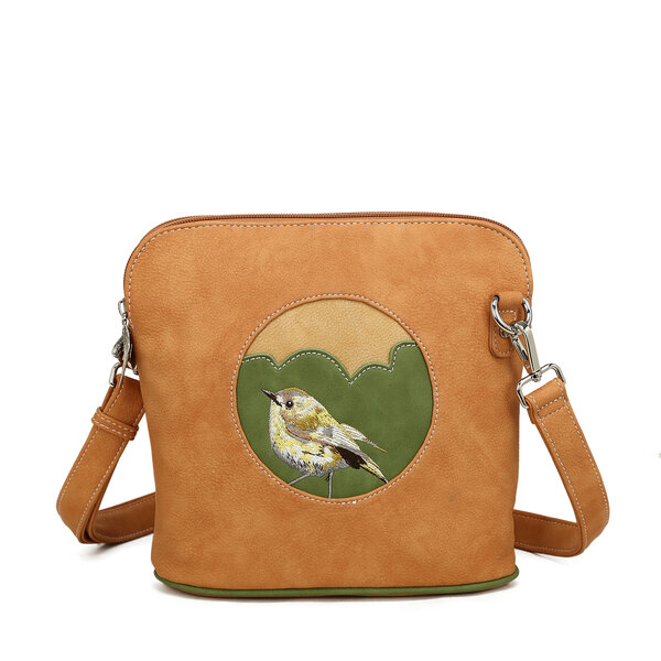 Hi-di-Hi Lucky Bird Crossbody Tas Oranje