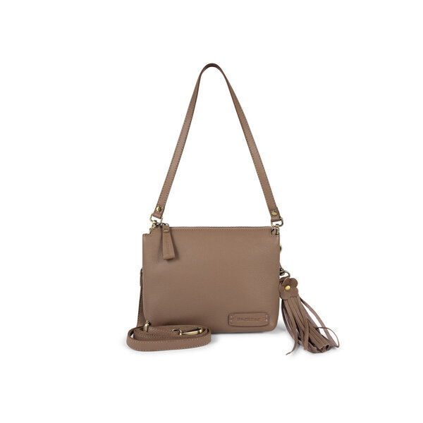 Bag2Bag Schio Dark Stone schoudertas