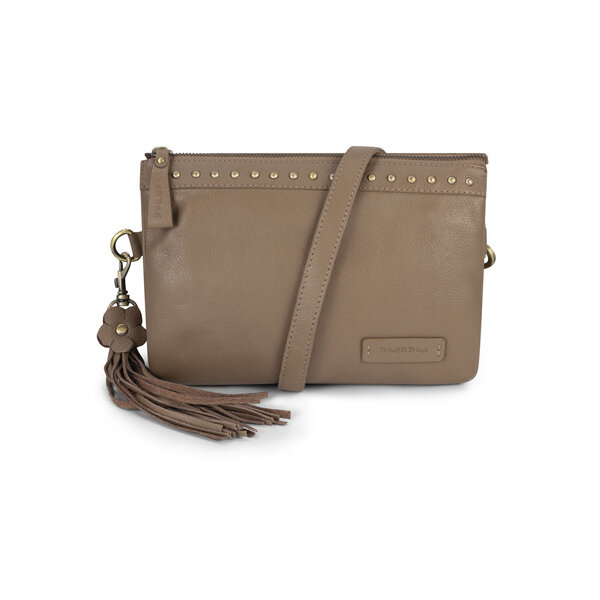 Bag2Bag Yale Dark Stone schoudertas