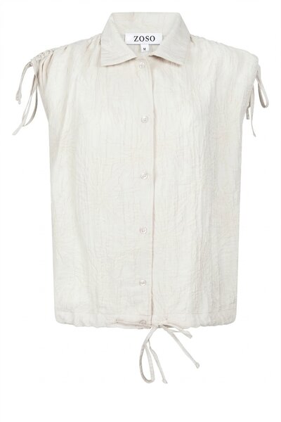 Zoso 262 Fabienne white blouse