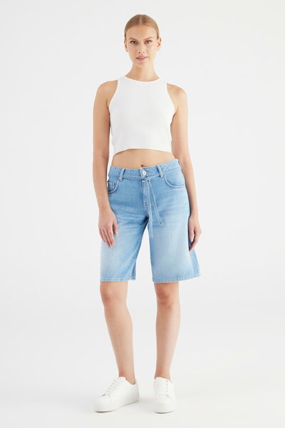 COJ Harper light blue Straight Short