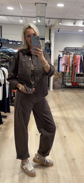 COJ Tamara jeans jacket Mocha 