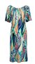 NED Jurk Wela-SS-Aqua-Spiral-Tricot 