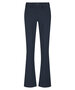 Lady Day Poppy bonded  flared broek travel - Blue(L21.275.2725)