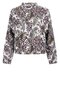 Zoso 255 Sandra Fancy Jacquard Jacket - offwhite-bordeaux