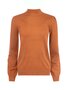 NED  Trui - Keran Coconut Shell LS-RMB Brei (25W1-U106-12)