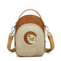 Hi-di-Hi Ditty Tas DIT08 Beige Cognac Peach &ndash; Handtas / Crossbody