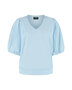 Lady Day Amie-V Baby Blue Shirt Travelstof