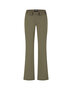 Lady Day Poppy deep forest flared broek travelstof