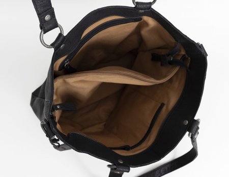 Bag2Bag - Dames handtas Almeria - zwart