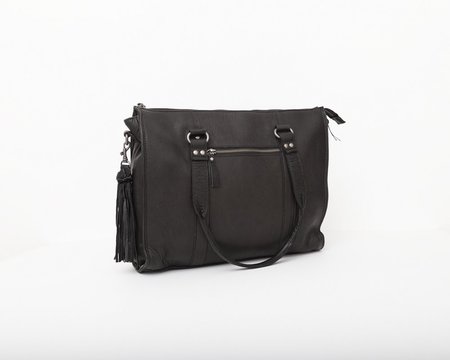 Bag2Bag laptoptas Boston - zwart