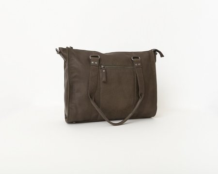 Bag2Bag laptoptas Boston - olive / green