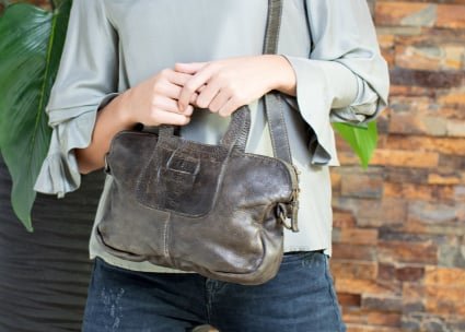 Chabo - Dames stoere handtas Image Loes - Olive