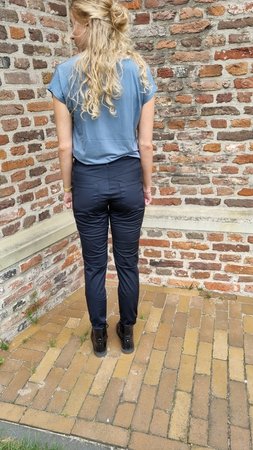 Elvira travel trouser Marissa broek - Zwart