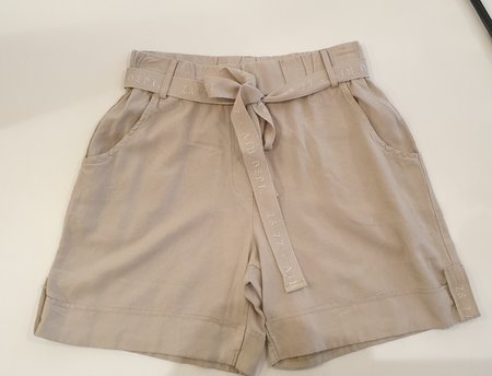 Zoso Short korte broek - 214 Fara Linnen look Zand