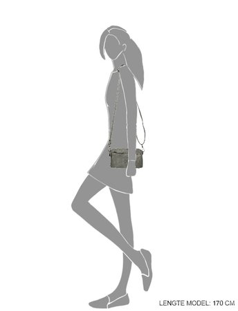 Enrico Benetti 66095 Schoudertas / Clutch - mid grey