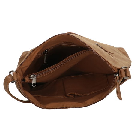 Enrico Benetti 66471 schoudertas Nouméa camel